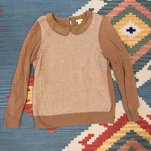 J. Crew Herringbone Sweater